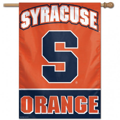 Syracuse Vertical House Flag 1-Sided 28x40