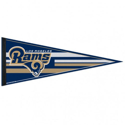 Rams Triangle Pennant 12"x30"