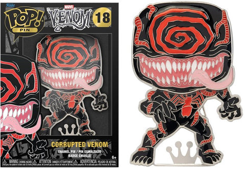 Funko Pop Enamel Pin - Marvel Venom - Corrupted Venom 18