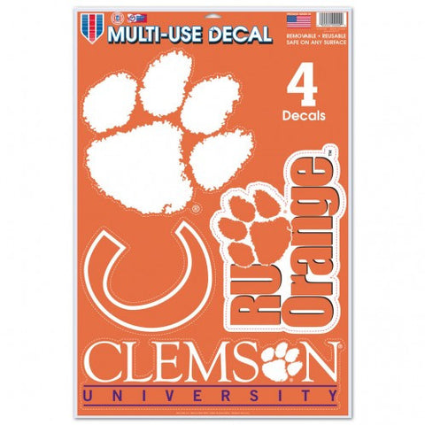 Clemson 11x17 Cut Decal