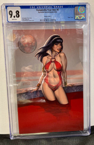 Vampirella: Year One Issue #6 April 2023 CGC Graded 9.8 Comic Book