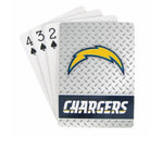 Chargers Playing Cards Diamond Plate