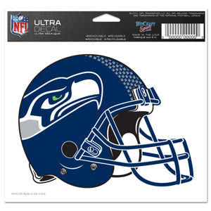 Seahawks 4x6 Ultra Decal Helmet