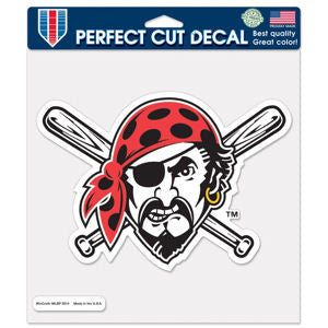 Pirates 8x8 DieCut Decal Color Face