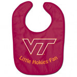 Virginia Tech Baby Bib All Pro Red