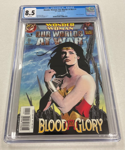 Wonder Woman: Our Worlds at War Issue #1 Year 2001 CGC Graded 8.5 Comic Book