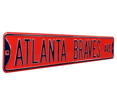 Braves Street Sign