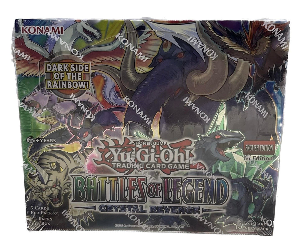 Yu-Gi-Oh Battles of Legend Crystal Revenge 1st Edition Booster Box JP Sports Yu-Gi-Oh Battles of Legend Crystal Revenge 1st Edition Booster Box JP Sports