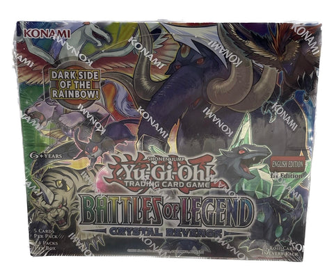 Yu-Gi-Oh Battles of Legend Crystal Revenge 1st Edition Booster Box