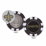Saints Golf Ball Marker w/ Poker Chip