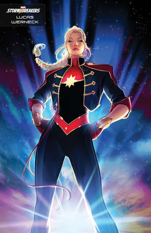 Captain Marvel Issue #2 LGY#186 November 2023 Stormbreakers Variant Edition Comic Book