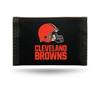 Browns Color Nylon Wallet Trifold