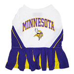 Vikings Pet Cheerleader Outfit Medium