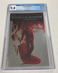 House of Slaughter Issue #1 2021 2nd Printing/Thank You Edition Foil Cover CGC Graded 9.8 Comic Book