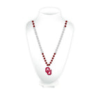 Oklahoma Team Beads w/ Medallion