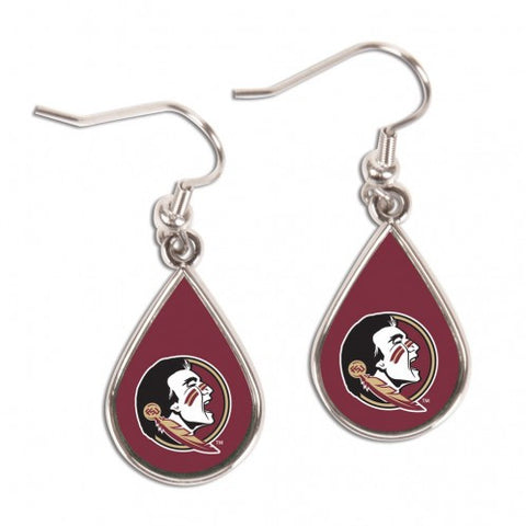 FSU Earrings Dangle Tear