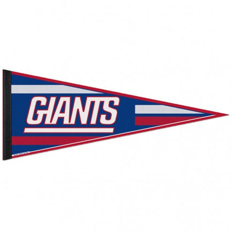 Giants Triangle Pennant 12"x30" NFL