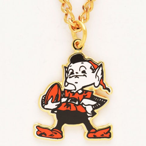 Browns Necklace Mascot