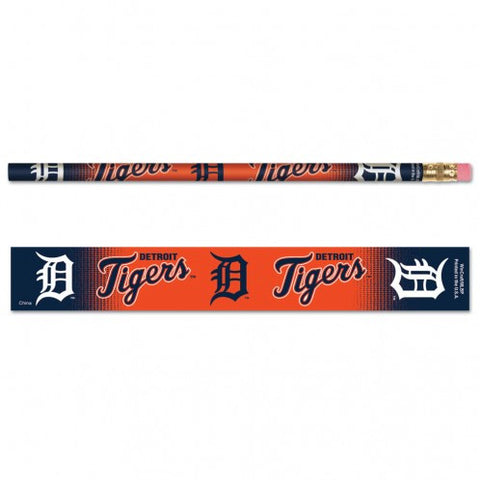 Tigers 6-Pack Pencils