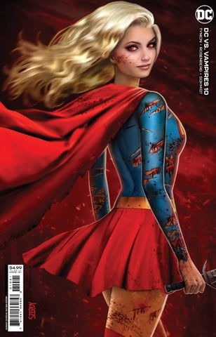 DC vs. Vampires Issue #10 October 2022 Szerdy Cover B Comic Book