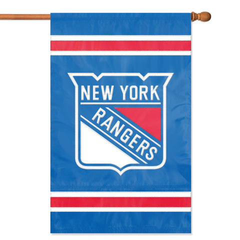 Rangers Premium Vertical Banner House Flag 2-Sided NHL