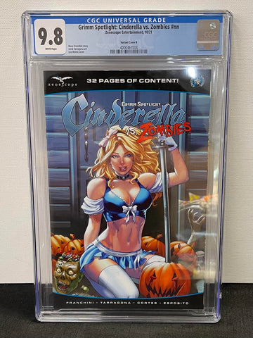 Grimm Spotlight Cinderella vs. Zombies #nn Cover B CGC Graded 9.8 Comic Book