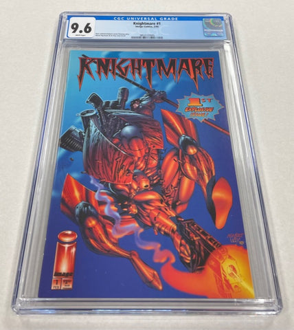 Knightmare Issue #1 Year 1995 CGC Graded 9.6 Comic