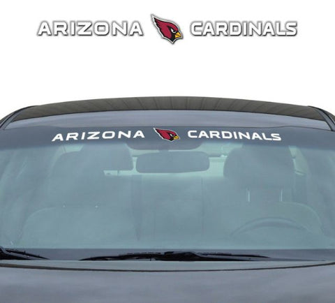 Cardinals Windshield Decal NFL