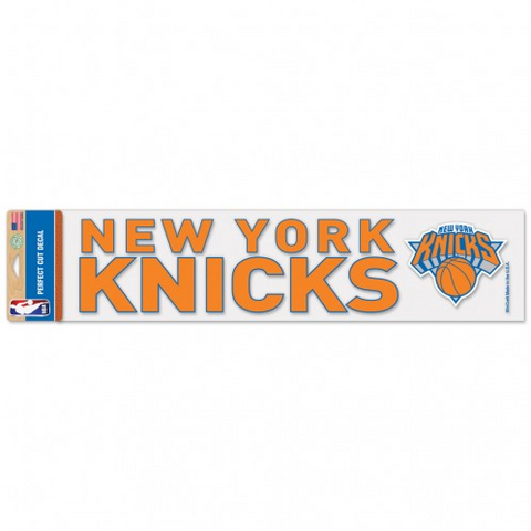 Knicks 4x17 Cut Decal Color