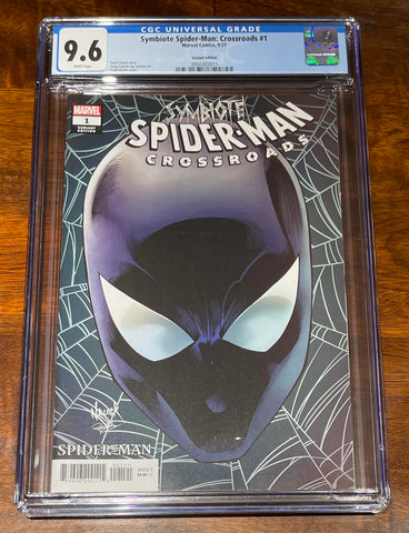 Symbiote Spider-Man: Crossroads #1 Year 2021 Variant Edition CGC Graded 9.6 Comic Book