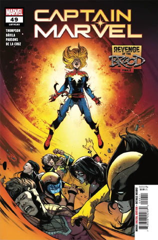 Captain Marvel Issue #49 May 2023 Cover A Comic Book