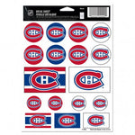 Canadiens 5x7 Sticker Sheet 17-Pack