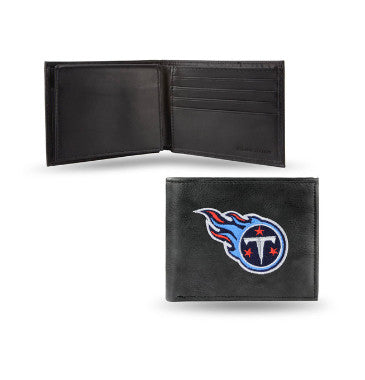 Titans Leather Wallet Embroidered Bifold
