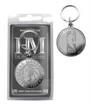Mavericks Keychain Silver