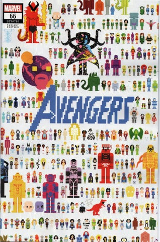 Avengers Issue #66 LGY#766 March 2023 Variant Wrap Cover Comic Book