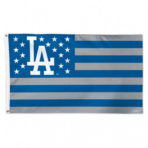 Dodgers 3x5 House Flag Deluxe USA