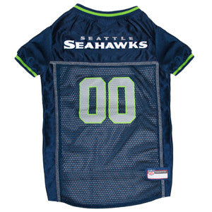 Seahawks Pet Mesh Jersey Medium