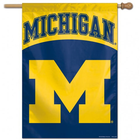 Michigan Vertical House Flag 1-Sided 28x40