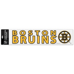 Bruins 4x17 Cut Decal Color