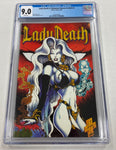 Lady Death II: Between Heaven & Hell Issue #4 Year 1995 CGC Graded 9.0 Comic