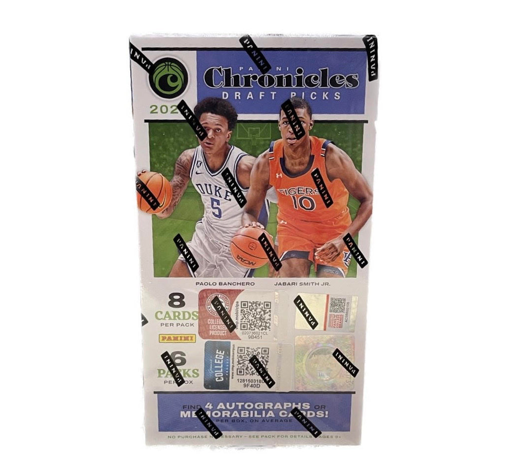 2022-23 Panini Chronicles Draft Picks NCAA NBA Hobby Box – JP Sports