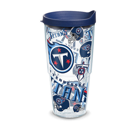 Titans 24oz All Over Tervis w/ Lid