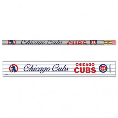 Cubs 6-Pack Pencils