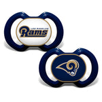 Rams 2-Pack Pacifier