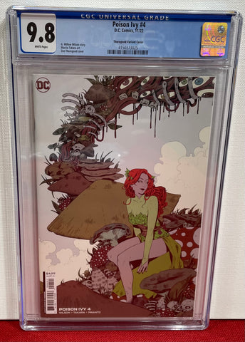 Poison Ivy Issue #4 2022 Thorogood Variant Cover CGC Graded 9.8 Comic