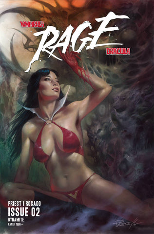Vampirella Dracula: Rage Issue #2 September 2023 Cover A Parrillo Comic Book