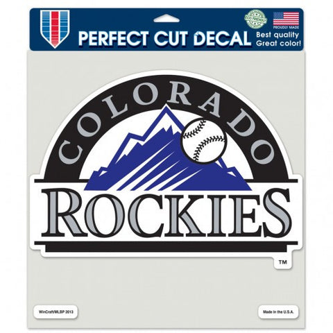 Rockies 8x8 DieCut Decal Color