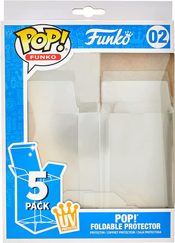 Funko Pop Vinyl Display Case - 5-Pack Foldable Protector