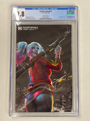 Suicide Squad Issue #6 Year 2021 Comic Mint Edition B CGC Graded 9.8 Comic Book
