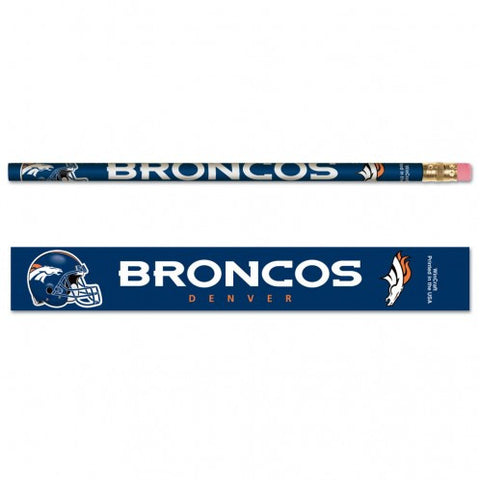 Broncos 6-Pack Pencils